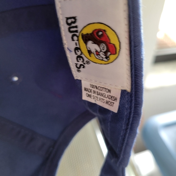 Buc-ees Royal Blue Adjustable Baseball Cap - Picture 3 of 7